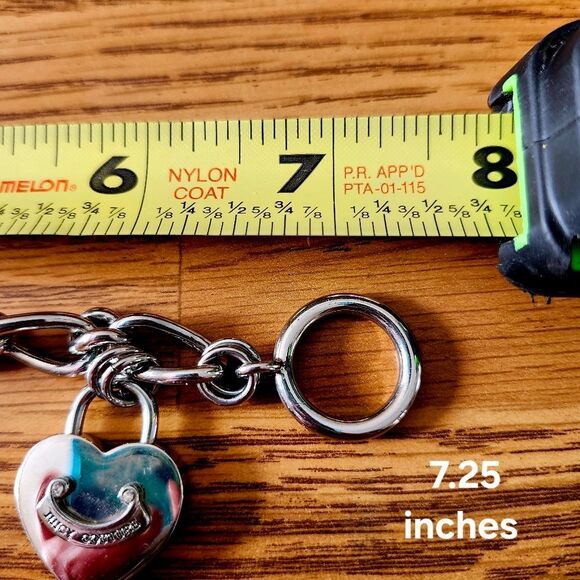 JUICY COUTURE Starter Silver Charm Bracelet NEW! - Picture 5 of 7